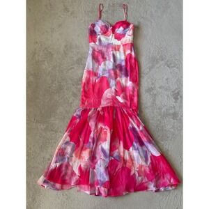 NWT‎ Here Comes the Sun Sz Small Maxi Dress Mermaid Spaghetti Strap Hello Molly